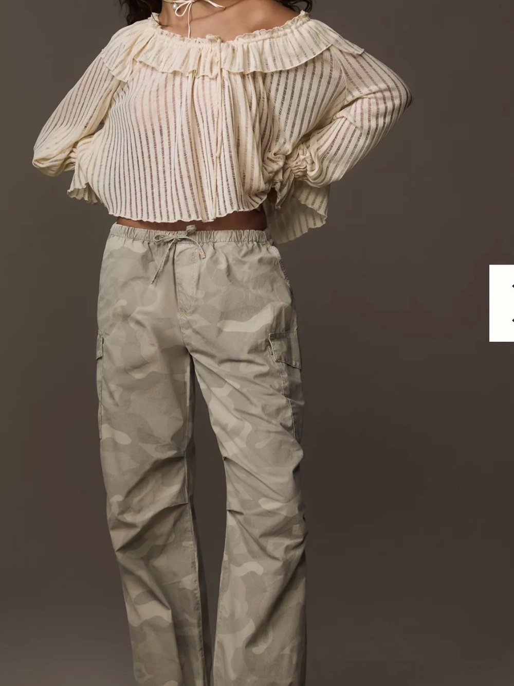 Light Camouflage Pilcro By Anthropologie Pants: SOLD OUT ONLINE